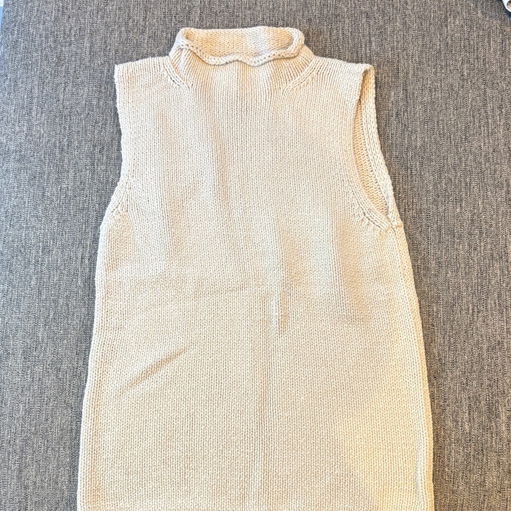 L.L. Bean Women's Cream Knit Sweater